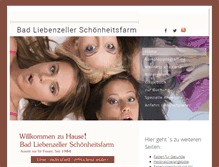 Tablet Screenshot of beauty-wellness.de