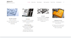 Desktop Screenshot of beauty-wellness.dk